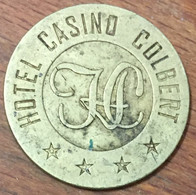 MADAGASCAR HOTEL CASINO COLBERTJETON EN MÉTAL SLOT MACHINE CHIPS COINS TOKENS GAMING - Casino