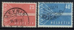 Schweiz // Mi. 646/647 O - 1957