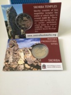 Pièce  Commémorative 2 Euro  Malte  2020  Coincard BU " Temples De Skorba  " - Malta