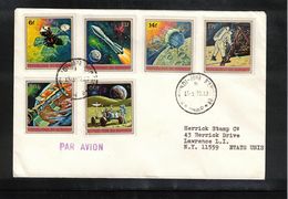 Burundi 1972 Space / Raumfahrt Space Research FDC - Afrique