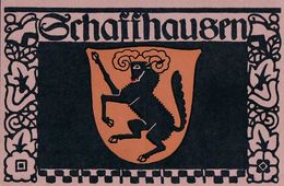 Die Schweizer Wappen  Entwurf Von Paul Hosch & Hans Melching, Schaffhausen, Litho (15) - Hausen Am Albis 