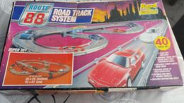 Vintage Blue Box Toys Route 88 Road Track System (autobaan) - Andere & Zonder Classificatie