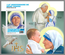 TOGO 2020 MNH Mother Teresa Mutter Teresa Mere Teresa S/S - OFFICIAL ISSUE - DHQ2032 - Mother Teresa