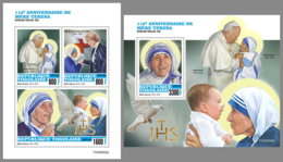 TOGO 2020 MNH Mother Teresa Mutter Teresa Mere Teresa M/S+S/S - OFFICIAL ISSUE - DHQ2032 - Mother Teresa