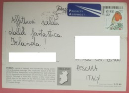 IRELAND COVER TO ITALY - Airmail