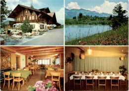 Hotel-Restaurant Bergli - Diemtigen Im Simmental - 4 Bilder - Werbekarte Mit Mittelfalz - Diemtigen