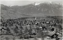 KERNS → Ein Kleines Dorf Mit Pilatus Im Hintergrund, Fotokarte Ca.1940 - Kerns