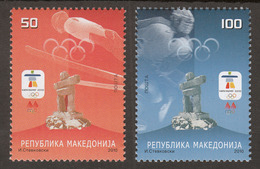 Macedonia 2010 Winter Olympic Games Vancouver, Canada, Set MNH - Winter 2010: Vancouver