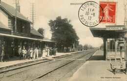 Berguette * Isbergues * La Gare * Ligne Chemin De Fer Pas De Calais - Isbergues