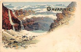 65-GAVARNIE- CIRQUE ET CASCADE - Gavarnie
