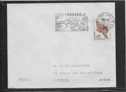 Monaco - Cactus - Lettre - TB - Marcophilie