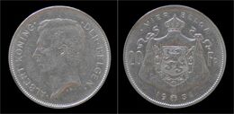 Belgium Albert I 20 Frank (4belga) 1932-VL-pos A - 20 Francs & 4 Belgas