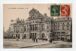 - CPA ANGERS (49) - Le Théâtre 1917 (belle Animation) - Edition A. B. N° 46 - - Angers