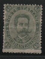 1889 Umberto I 45 C. MH  Ottima Centratura Splendido ++++ - Neufs