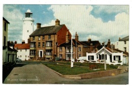 Ref 1395 - J. Salmon Postcard - St James Green & Lighthouse - Southwold Suffolk - Altri & Non Classificati