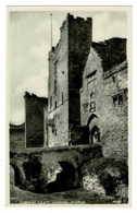 Ref 1395 - Real Photo Postcard - Norman Keep Ludlow Castle - Shropshire Salop - Shropshire