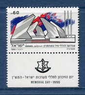 Israël - YT N° 1101 - Neuf Sans Charnière - 1990 - Nuevos (con Tab)