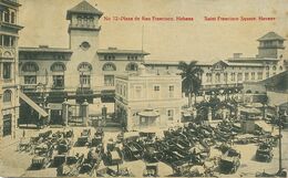 Habana Plaza De San Francisco . Aduana.  Advert Pharmacy Eduardo Tosar Guanabacoa - Cuba