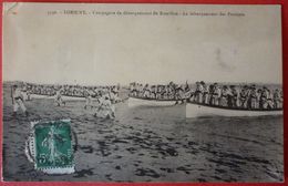 FRENCH WARSHIP - LORIENT - COMPAGNIE DE DEBARQUEMENT DU BATAILLON - LE DEBARQUEMENT DES FUSILIERS - Guerre