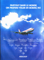 PUB  " BOEING  " 1976  ( 2 ) - Pubblicità