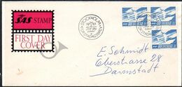 SWEDEN 1961 SAS 10th Anniversary FDC.  Michel 467 - FDC