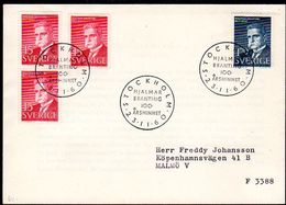 SWEDEN 1960 Branting Centenary FDC.  Michel 465-66 - FDC