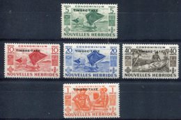 Nouvelles Hébrides      Taxes       26/30 ** - Timbres-taxe