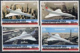 Nouvelles Hébrides   527/530 **  Concorde - Neufs