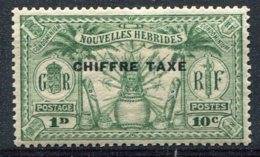 Nouvelles Hébrides        Taxe     N° 1 * - Postage Due