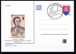 Slowenko, 1997,  P 35,  Wahl Der Schönsten Briefmarke, Choosing The Most Beautiful Stamp - Cartes Postales
