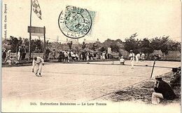 SPORT TENNIS -- Luc Sur Mer ? - Distractions Balnéaire - Le Law Tennis - Tennis