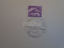 D173189 Hungary Special Postmark Sonderstempel - MALEV Airlines Budapest Athens     First Flight 1963 - Marcophilie