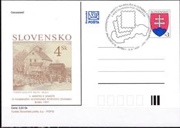 Slowenko, 1998,  P 40, Wahl Der Schönsten Briefmarke, Choosing The Most Beautiful Stamp - Postkaarten