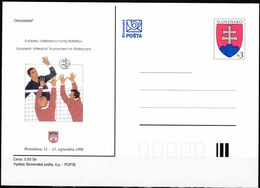 Slowenko, 1998,  P 42,  MNH **, Volleyball-Turnier, Volleyball Tournament, - Postcards