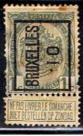 BELGIQUE  1673 // YVERT 81 TYPES 10 // 1907 - Typo Precancels 1906-12 (Coat Of Arms)