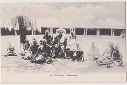 CPA  Dahomey Benin  Carte Précurseur Du Roi De Ketou Et Ses Femmes 1905 Envoi Boffocher Marsac - Dahomey