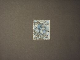 ITALIA REGNO - VARIETA' - 1890 RE, 2 Su 20, C Di Cmi Rotta - (alcuni Difetti)   - TIMBRATO/USED - Colis-postaux