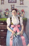 Seltene ALTE  AK   TESCHEN / Polen  - Ostschlesisches Bauernmädchen -  1916 Gelaufen - Poland