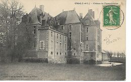 Indre Et Loire CLERE Chateau De Champchevrier Edt Chevrier.......G - Cléré-les-Pins