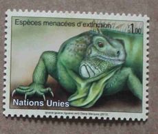 Ge12-01 : Nations-Unies (Genève) / Protection De La Nature - Iguane Verte Ou Iguane Commun (Iguana Iguana) - Neufs