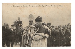 62 PAS DE CALAIS - DIVION Catastrophe De La Clarence, Monseigneur Lobbedey, évêque D'Arras... - Divion