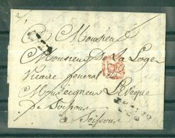 P 2 P ORIGNY De 1822 Pour L'éveque De Soissons (Religieux) - Indice 18 Valeur Catalogue 300€. - 1801-1848: Vorläufer XIX