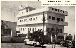 CASABLANCA (Maroc) - Hôtel Oasis - Propriétaire A. Kehdi - Cpa Rare - Non écrite - TBE - 2 Scans - Douane