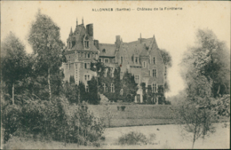 72 ALLONNES /  Chateau De La Foreterie / - Allonnes