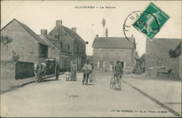 72 ALLONNES / La Mairie / BELLE CARTE ANIMEE - Allonnes