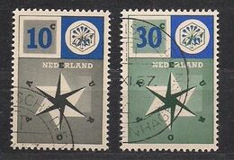 Cept 1957 Pays-Bas Nederland  Yvertn° 678-679 (o) Oblitéré Cote 2,50 € - 1957