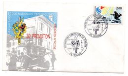 1995--ISSOIRE-63--Promotion Libération De Toulon --souvenir Philatélique Illustré - Tijdelijke Stempels
