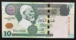 Lybia  LIBIA 10 Dinars 2004 Pick 70b Sup/unc Lotto 2241 - Libyen