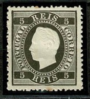 Portugal, 1870/6, # 36s Dent. 13 1/2, Tipo IX, MNG - Unused Stamps