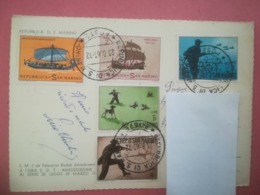 SAN MARINO COVER TO ITALY - Covers & Documents